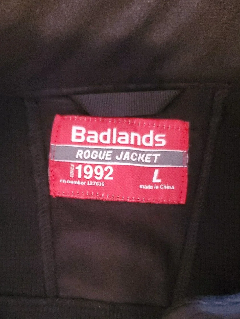 Men's Black Soft-Shell Jacket with Red Accent - Lightweight Shirt Jacket